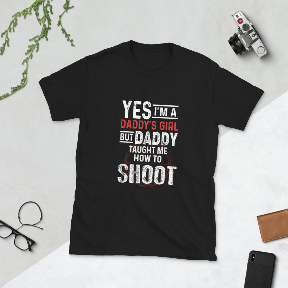 Yes I'm A Daddy's Girl Short-Sleeve Unisex T-Shirt