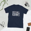 Messy Buns And Gun Short-Sleeve Unisex T-Shirt