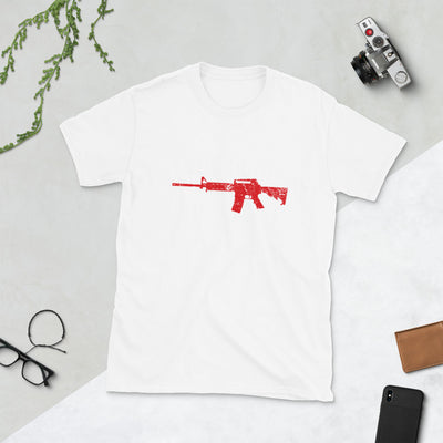 I Lubricate My AR-15 With Liberal Tears Short-Sleeve Unisex T-Shirt