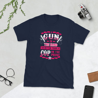 A Gun In The Hand Tactical Short-Sleeve Unisex T-Shirt
