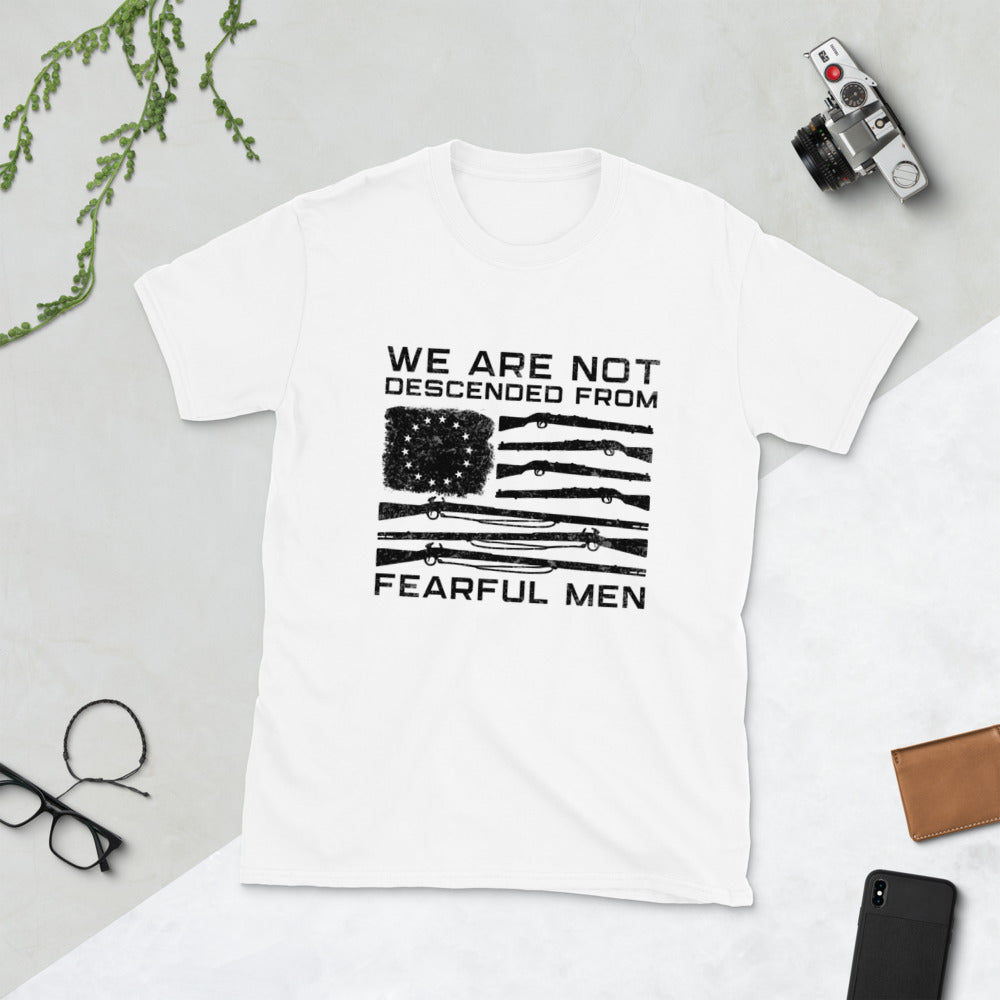 We Are Not Descended From Fearful Men Short-Sleeve Unisex T-Shirt