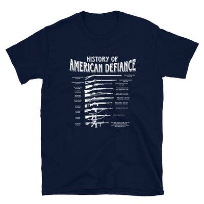 History of American Defiance Short-Sleeve Unisex T-Shirt