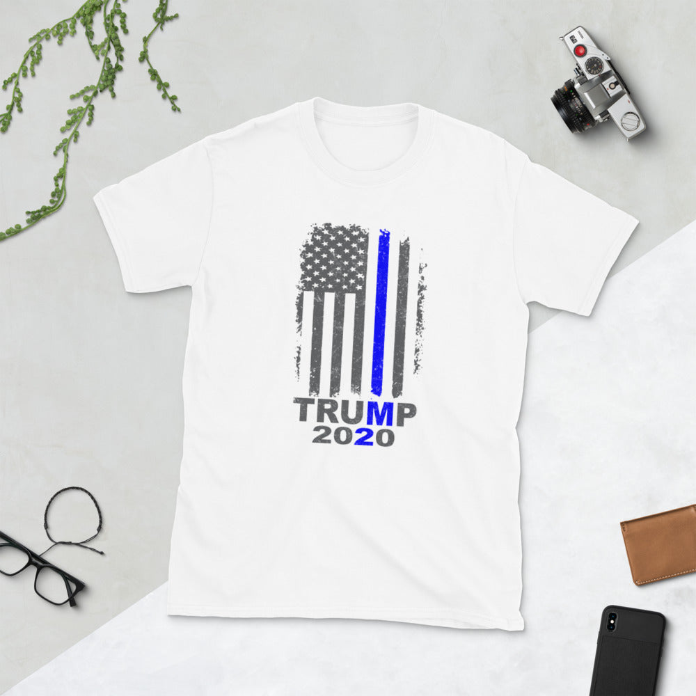 Police who supports Trump 2020 Short-Sleeve Unisex T-Shirt
