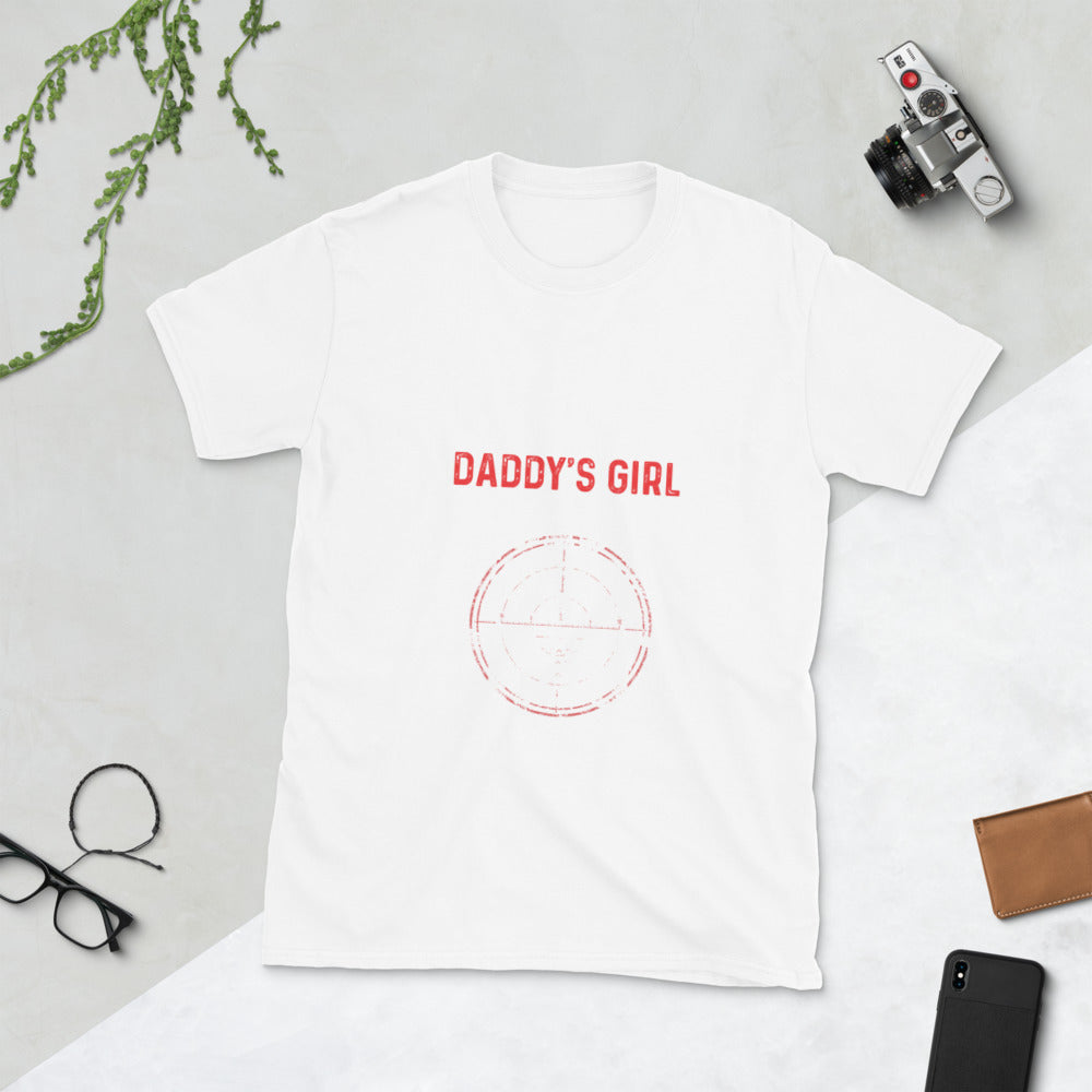 Yes I'm A Daddy Girls Short-Sleeve Unisex T-Shirt