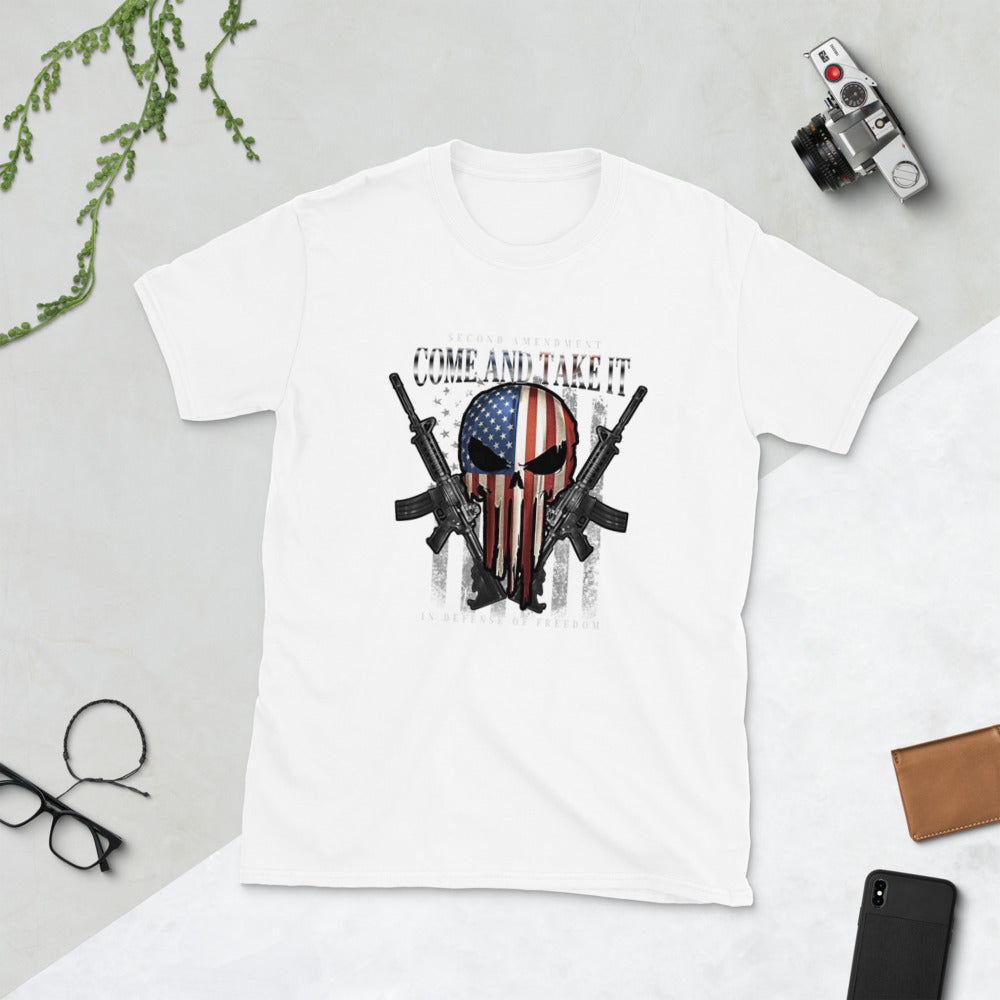 2ND Amendment Come And Take It Short-Sleeve Unisex T-Shirt