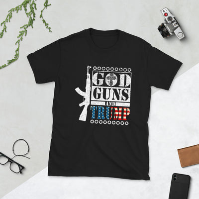 God, Gun & Trump Short-Sleeve Unisex T-Shirt