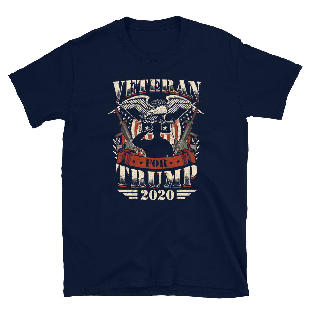Vet for Trump 2020 Short-Sleeve Unisex T-Shirt