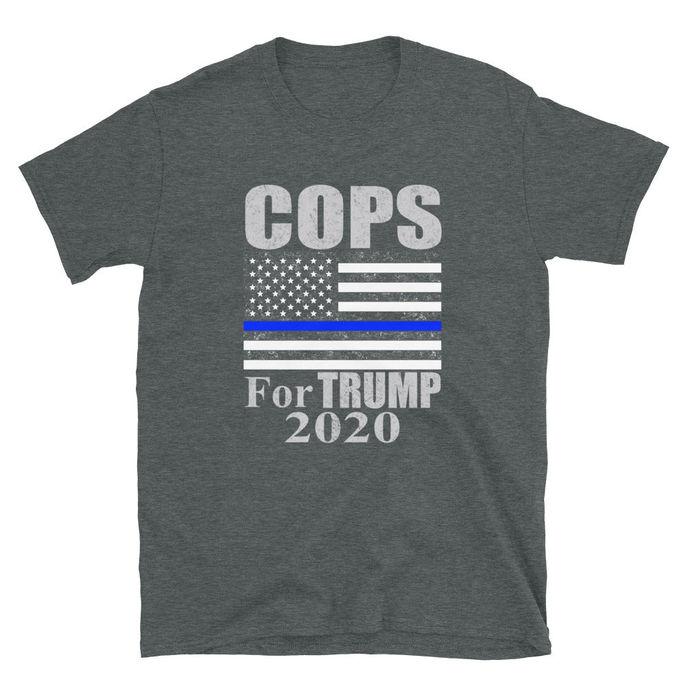 Cops for Trump 2020 Short-Sleeve Unisex T-Shirt