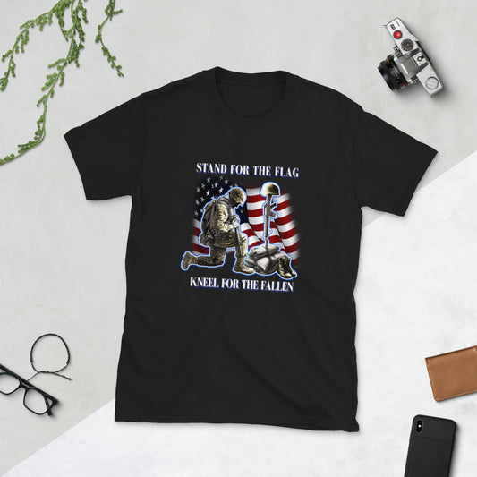 Camiseta unisex de manga corta de Stand For The Flag