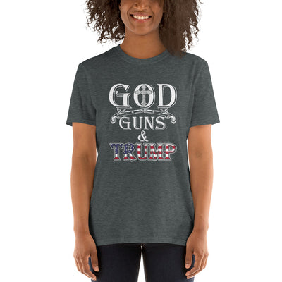 God, guns & Trump Short-Sleeve Unisex T-Shirt