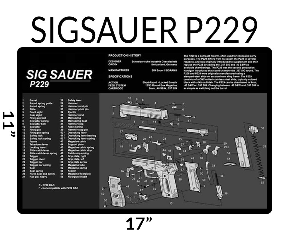T-REX GUN MAT - GG - H
