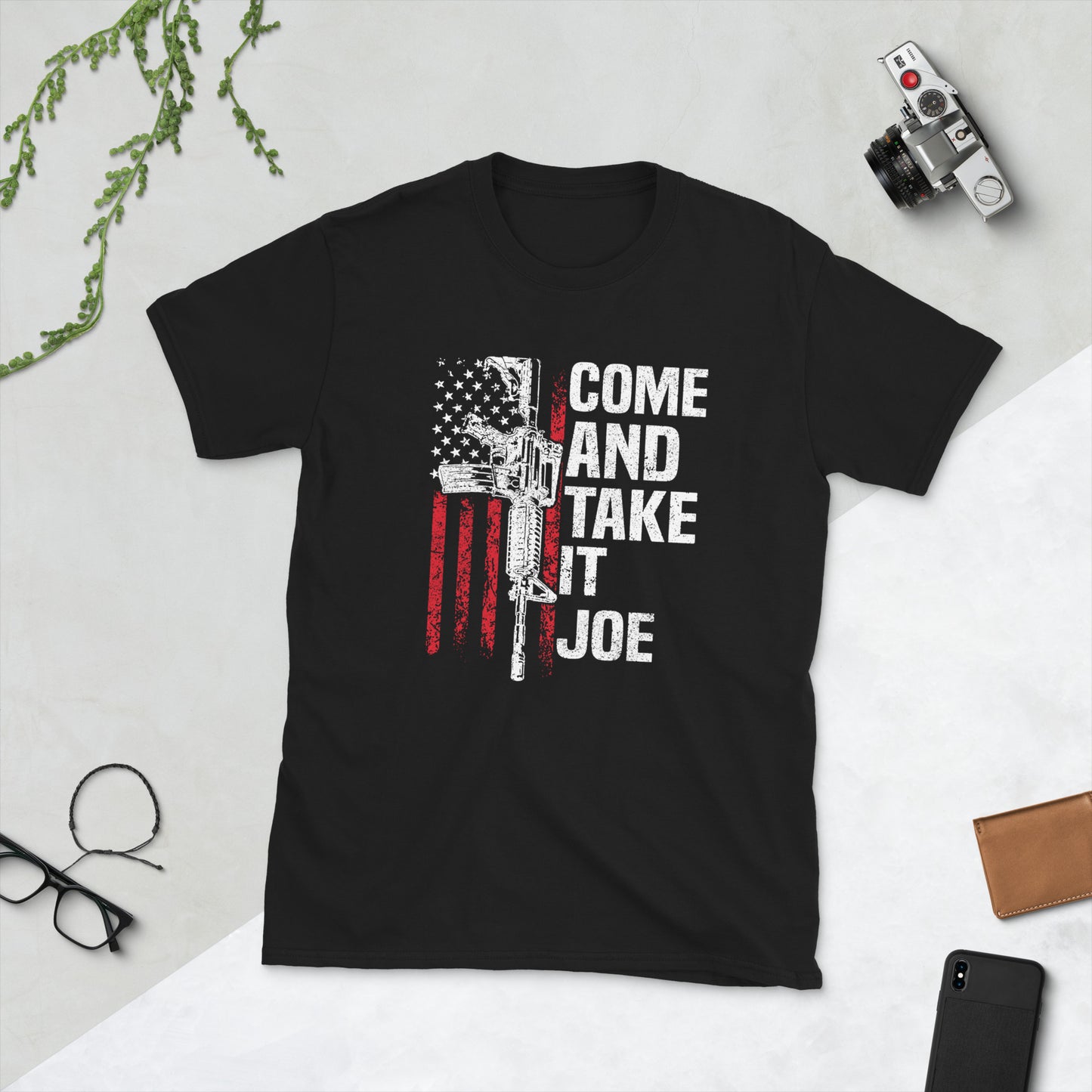 Come and take it Joe Short-Sleeve Unisex T-Shirt