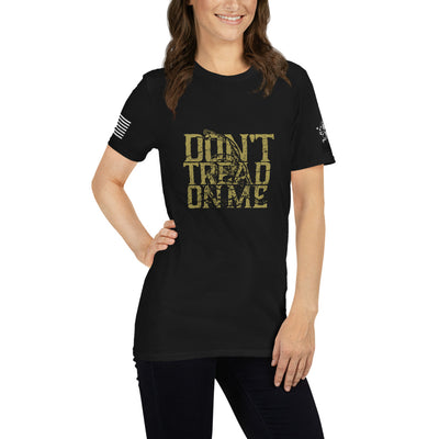 Don't Tread On Me Women Vintage Short-Sleeve Unisex T-Shirt