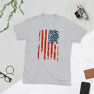 American Flag Old Glory Flag Short-Sleeve Unisex T-Shirt