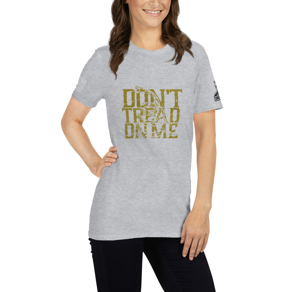 Don't Tread On Me Women Vintage Short-Sleeve Unisex T-Shirt